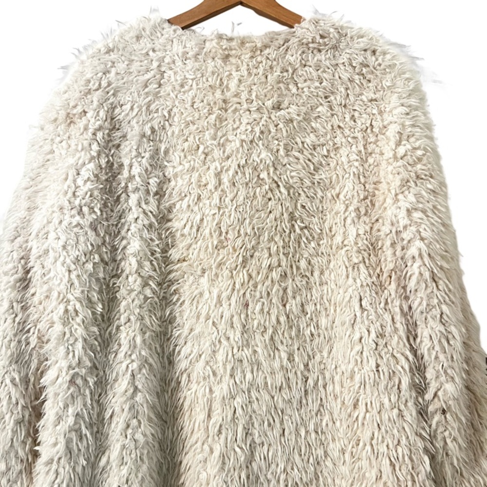 🛑SOLDREFORMATION Brixton Coat in Cream Size L - Picture 7 of 14